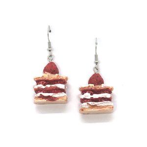 Strawberry Shortcake Drop Earrings